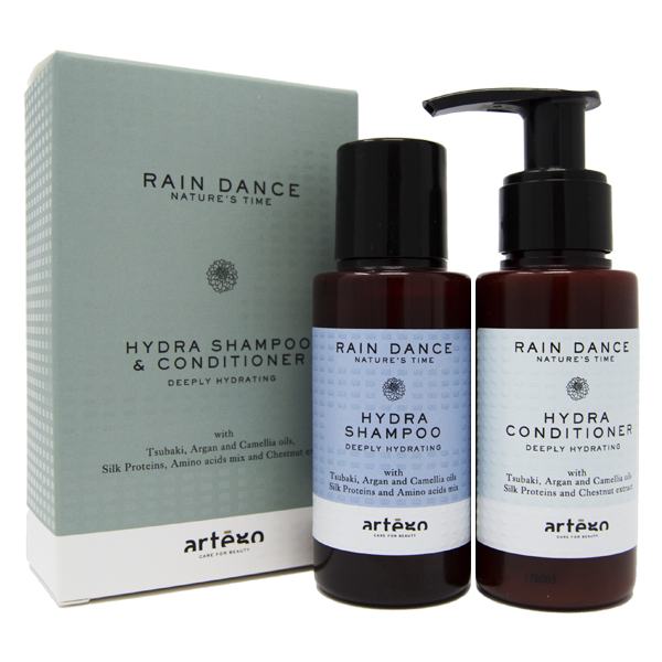 Artègo Rain Dance Travel Kit Hydra Shampoo + Conditioner 